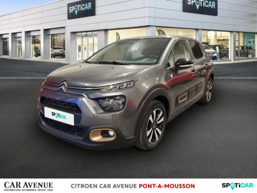 Occasion CITROEN C3 1.2 PureTech 83ch S&S C-Series 123g 2022 Gris Platinium (M) 18 990 € à Pont-à-Mousson