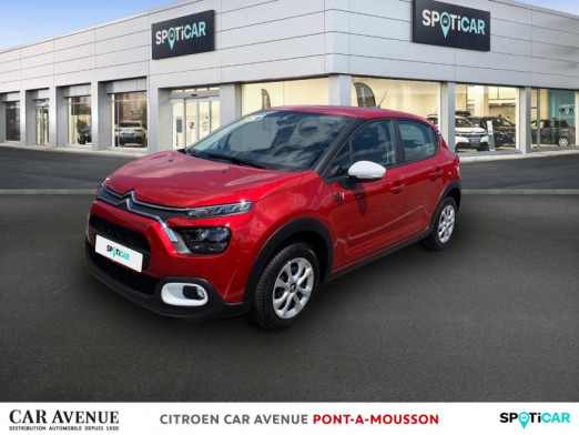 Occasion CITROEN C3 1.2 PureTech 83ch S&S YOU 2024 Rouge Elixir (S) 15 990 € à Pont-à-Mousson