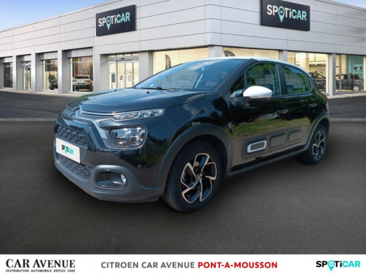 Occasion CITROEN C3 1.2 PureTech 110ch S&S Shine Business EAT6 132g 2021 Ktv noir perla nera 14 690 € à Pont-à-Mousson