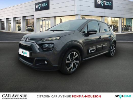 Used CITROEN C3 1.2 PureTech 110ch S&S Shine Pack 125g 2020 Gris Platinium (M) € 12,480 in Pont-à-Mousson