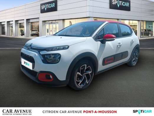 Occasion CITROEN C3 1.5 BlueHDi 100ch S&S Shine Business E6.d 2020 Blanc banquise 13 480 € à Pont-à-Mousson