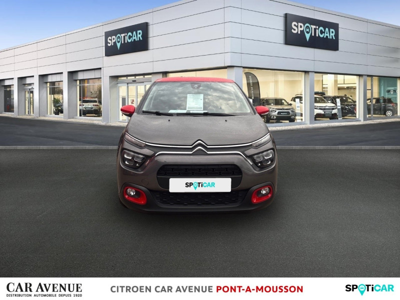 Occasion CITROEN C3 1.2 PureTech 83ch S&S Feel Pack 2021 Gris Platinium (M) - Rouge Aden 10390 € à Pont-à-Mousson