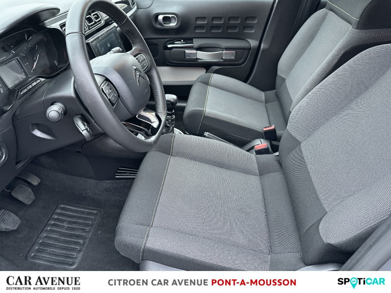 Used CITROEN C3 1.2 PureTech 110ch S&S Shine 120-123g 2022 Gris Acier (M) - Noir Onyx € 12800 in Pont-à-Mousson