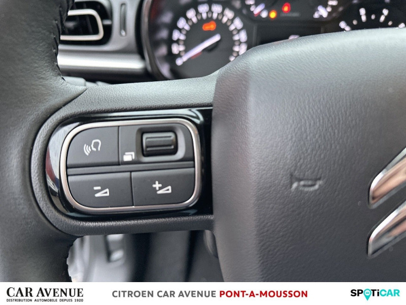 Used CITROEN C3 1.2 PureTech 110ch S&S Shine 120-123g 2022 Gris Acier (M) - Noir Onyx € 12800 in Pont-à-Mousson
