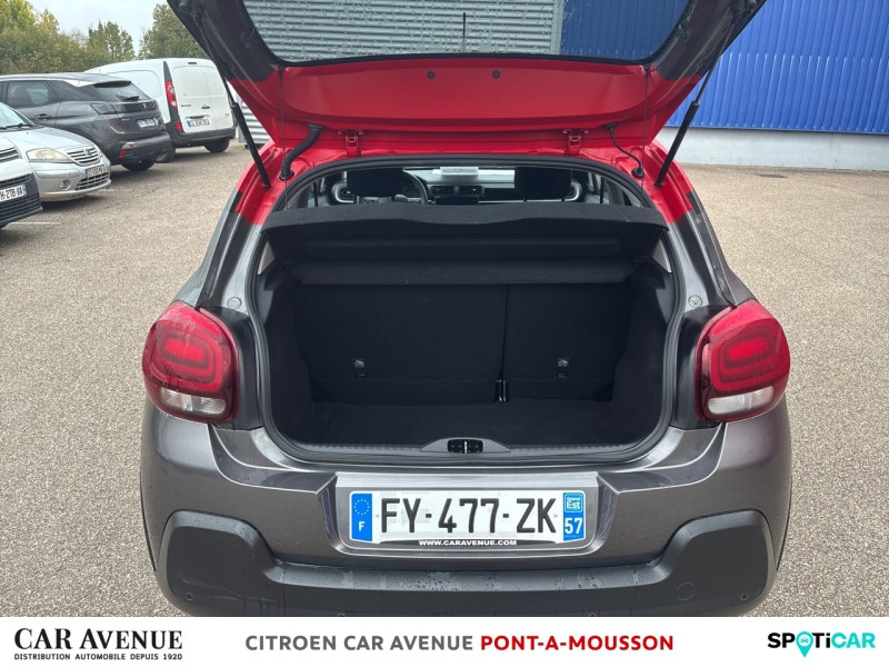 Occasion CITROEN C3 1.2 PureTech 83ch S&S Feel Pack 2021 Gris Platinium (M) - Rouge Aden 10390 € à Pont-à-Mousson