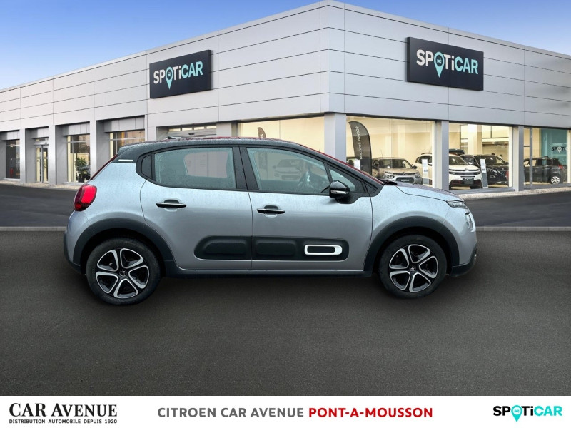 Used CITROEN C3 1.2 PureTech 110ch S&S Shine 120-123g 2022 Gris Acier (M) - Noir Onyx € 12800 in Pont-à-Mousson