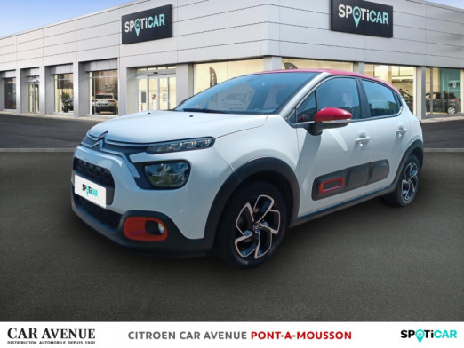 Occasion CITROEN C3 1.5 BlueHDi 100ch S&S Shine Business E6.d 2021 Blanc banquise 13 990 € à Pont-à-Mousson