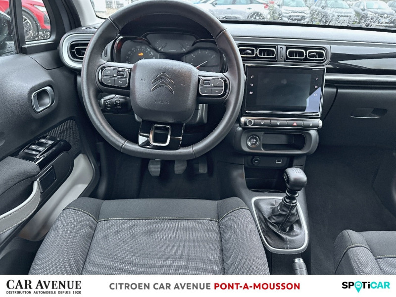 Used CITROEN C3 1.2 PureTech 110ch S&S Shine 120-123g 2022 Gris Acier (M) - Noir Onyx € 12800 in Pont-à-Mousson