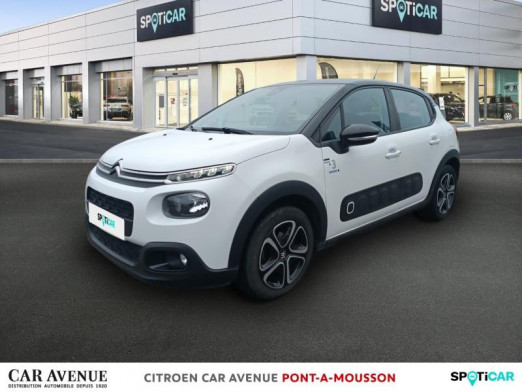 Used CITROEN C3 PureTech 82ch Graphic S&S E6.d 2020 Blanc Banquise - Noir Onyx € 9,990 in Pont-à-Mousson