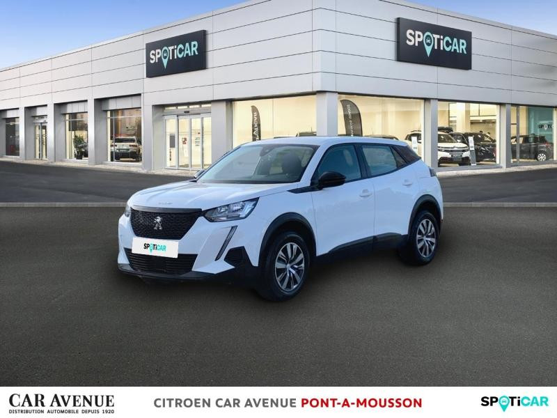 Occasion PEUGEOT 2008 1.2 PureTech 100ch S&S Active Pack 2022 Blanc banquise (O) 14880 € à Pont-à-Mousson