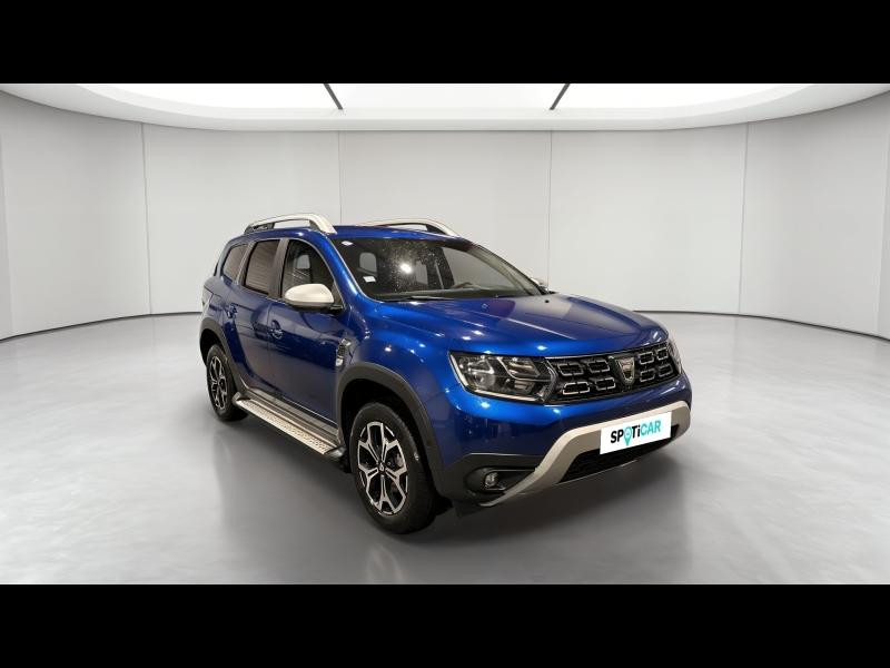 Used DACIA Duster 1.3 TCe 130ch FAP Prestige 4x2 - 20 2020 Bleu € 14600 in Pont-à-Mousson