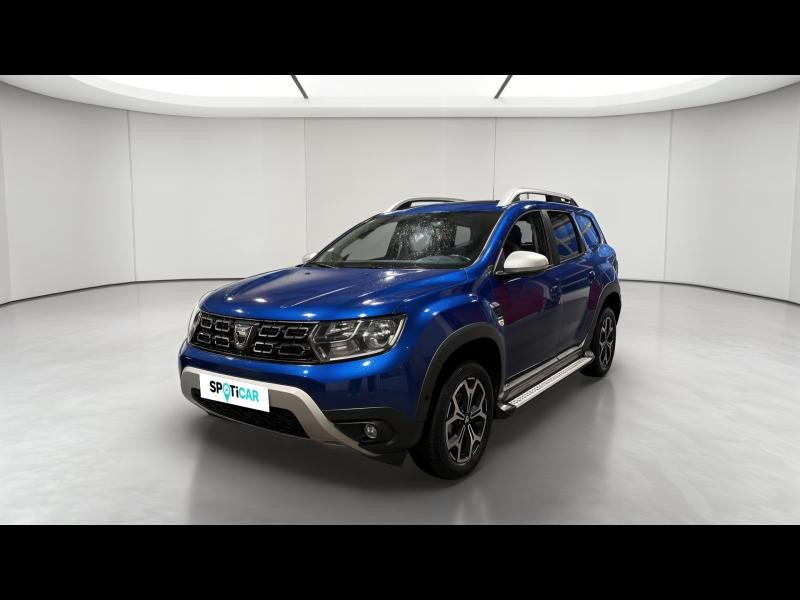 Used DACIA Duster 1.3 TCe 130ch FAP Prestige 4x2 - 20 2020 Bleu € 14600 in Pont-à-Mousson