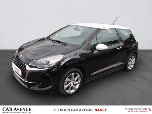 Occasion DS DS 3 PureTech 110ch So Chic Automatique 2019 Noir Perla Nera (N) - Toit Blanc Opale 16 790 € à Nancy