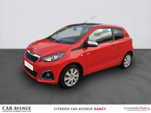 Occasion PEUGEOT 108 VTi 72 Style S&S 85g 3p 2019 Rouge Scarlet 10 790 € à Nancy