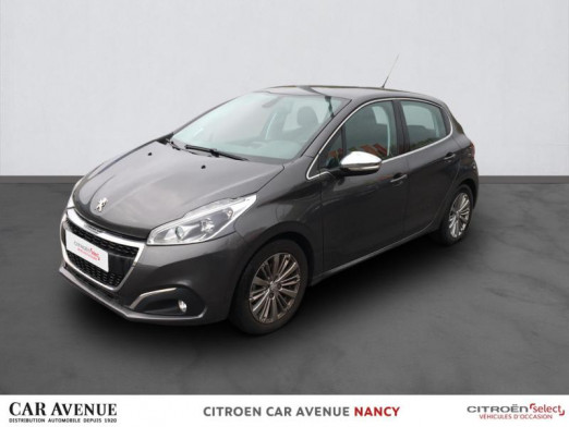 Occasion PEUGEOT 208 1.2 PureTech 110ch Allure S&S EAT6 5cv 5p 2017 Gris Platinium 13 790 € à Nancy