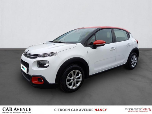 Occasion CITROEN C3 PureTech 82ch Feel 2017 Blanc Banquise 10 490 € à Nancy