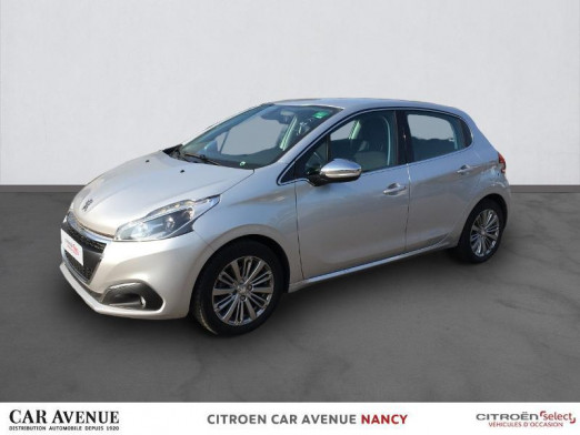 Occasion PEUGEOT 208 1.2 PureTech 110ch Allure S&S 5p 2018 Gris Aluminium 11 990 € à Nancy