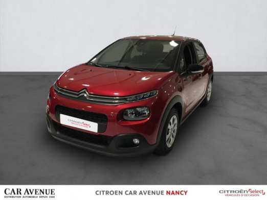 Occasion CITROEN C3 PureTech 82ch Feel S&S E6.d 2019 Rouge Rubi 12 250 € à Nancy