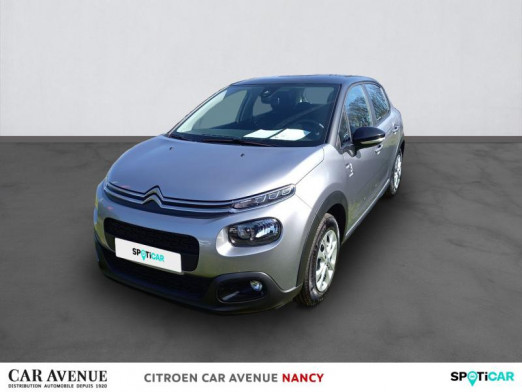 Used CITROEN C3 1.2 PureTech 110ch S&S Graphic 2021 Gris Acier (M) - Noir Onyx € 16,290 in Nancy