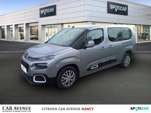 Occasion CITROEN Berlingo XL BlueHDi 100ch Live 2019 Gris Acier (M) 19 490 € à Nancy