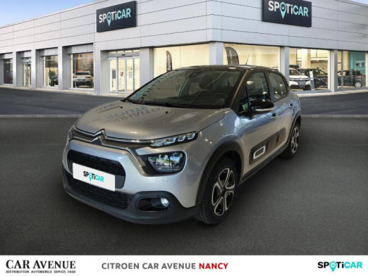 Occasion CITROEN C3 1.2 PureTech 83ch S&S Shine 2022 Gris Acier (M) 18 970 € à Nancy