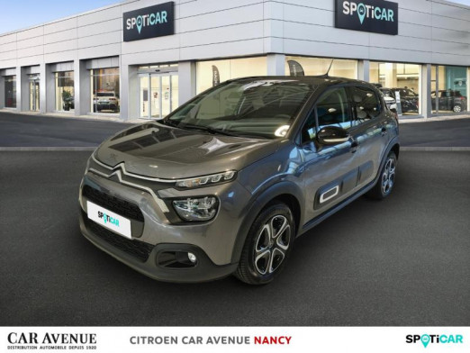 Occasion CITROEN C3 1.2 PureTech 83ch S&S Shine 2022 Gris Platinium (M) 19 041 € à Nancy