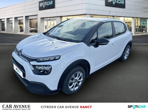 Used CITROEN C3 1.2 PureTech 83ch S&S Feel Pack 2022 Blanc Banquise (O) € 12,350 in Nancy