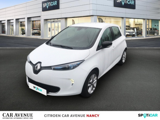 Occasion RENAULT Zoe Business charge normale R90 MY19 2019 Blanc 9 890 € à Nancy
