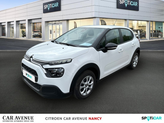 Occasion CITROEN C3 1.5 BlueHDi 100ch S&S Feel Business E6.d 2020 Blanc Banquise (O) 14 390 € à Nancy