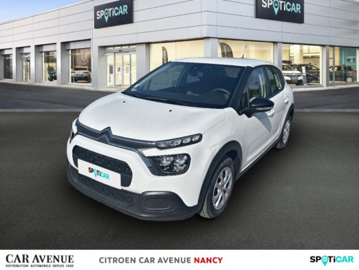 Occasion CITROEN C3 1.5 BlueHDi 100ch S&S Feel E6.d 2022 Blanc Banquise (O) 14 800 € à Nancy