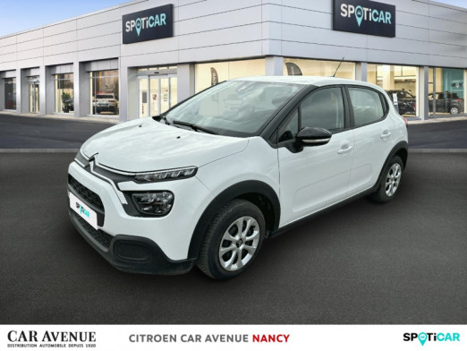 Occasion CITROEN C3 1.2 PureTech 83ch S&S Feel 122-123g 2022 Blanc Banquise (O) 11 600 € à Nancy