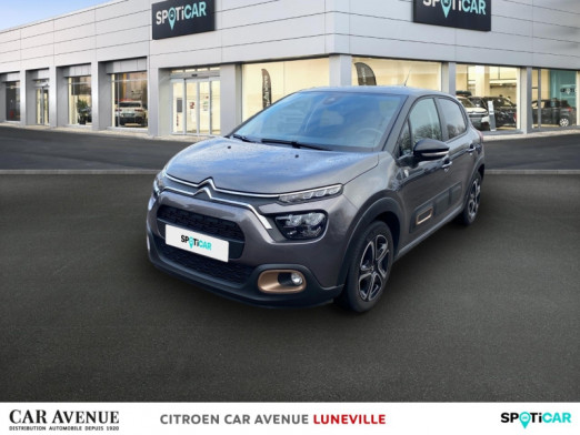 Occasion CITROEN C3 1.2 PureTech 83ch S&S C-Series 123g 2023 Gris Platinium (M) 14 300 € à Nancy