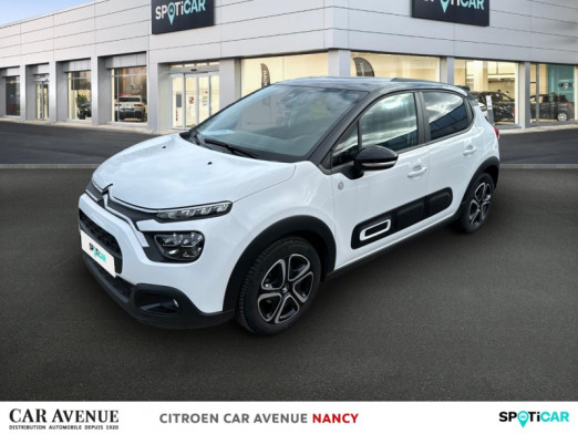 Occasion CITROEN C3 1.2 PureTech 83ch S&S C-Series 123g 2023 Blanc Banquise (O) - Noir Perla Nera 13 900 € à Nancy