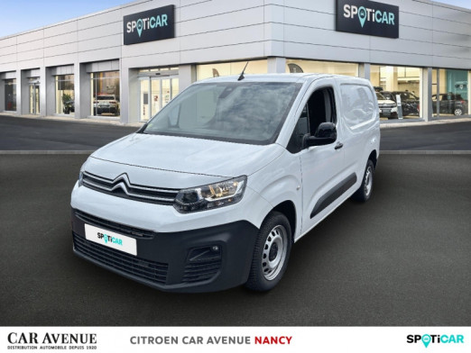 Occasion CITROEN Berlingo Van XL 950kg BlueHDi 100 S&S Driver 2022 Blanc Banquise 16 200 € à Nancy