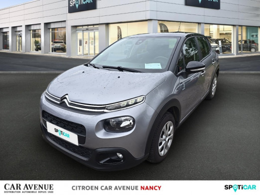 Occasion CITROEN C3 PureTech 82ch Graphic S&S E6.d 2020 Gris Acier - Noir Onyx 11 600 € à Nancy