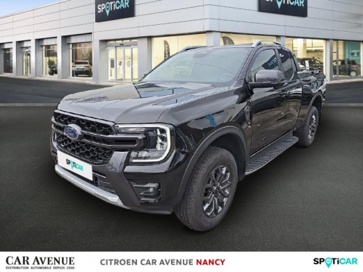 Occasion FORD Ranger 2.0 EcoBlue 205ch Stop&Start Super Cab Wildtrak e-4WD BVA10 2023 Noir agate métallisée 43 990 € à Nancy