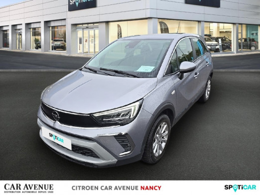 Occasion OPEL Crossland X 1.2 Turbo 130ch Elegance 2021 Gris Quartz métallisé 15 490 € à Nancy