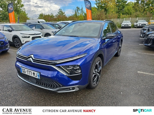 Occasion CITROEN C5 X Hybride rechargeable 225ch Shine Pack ëEAT8 2022 Bleu Magnétique (M) - Toit Noir Perla 27 700 € à Nancy