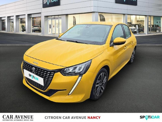 Occasion PEUGEOT 208 1.2 PureTech 100ch S&S Allure EAT8 2020 Jaune 15 990 € à Nancy