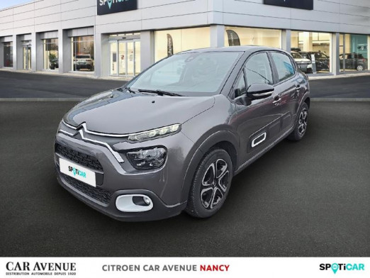 Occasion CITROEN C3 1.2 PureTech 83ch S&S Feel Pack 2020 Gris Platinium (M) - Noir Onyx 11 890 € à Nancy