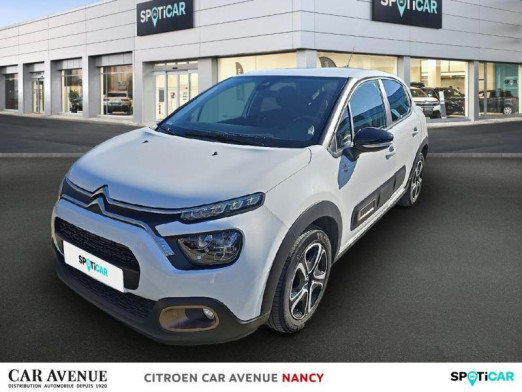 Occasion CITROEN C3 1.5 BlueHDi 100ch S&S C-Series E6.d 2023 Blanc Banquise (O) 16 300 € à Nancy