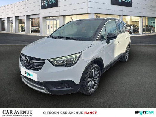 Used OPEL Crossland X 1.2 Turbo 110ch ECOTEC Innovation 2018 Blanc Glacier/Toit Noir Profond € 11,400 in Nancy