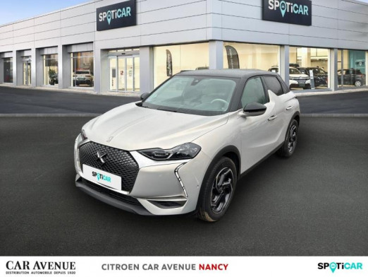 Occasion DS DS 3 Crossback PureTech 130ch Grand Chic Automatique 7cv 2021 Cristal Pearl (M) - Toit Blanc Opale 21 690 € à Nancy