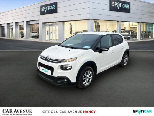 Used CITROEN C3 Sté 1.2 PureTech 82ch S&S Feel E6.d 2019 Blanc € 8,200 in Nancy