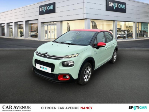 Used CITROEN C3 PureTech 82ch Graphic S&S E6.d 2020 Almond Green - Rouge Aden € 11,700 in Nancy