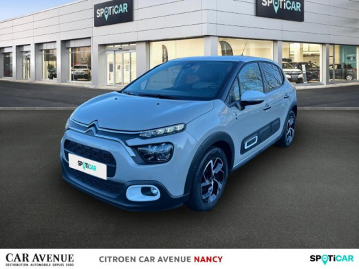 Used CITROEN C3 1.2 PureTech 110ch S&S Saint James 121g 2021 Sable (N) - Blanc Opale € 14,390 in Nancy