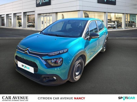 Occasion CITROEN C3 1.5 BlueHDi 100ch S&S Feel E6.d 2022 Spring Blue (M) 12 500 € à Nancy