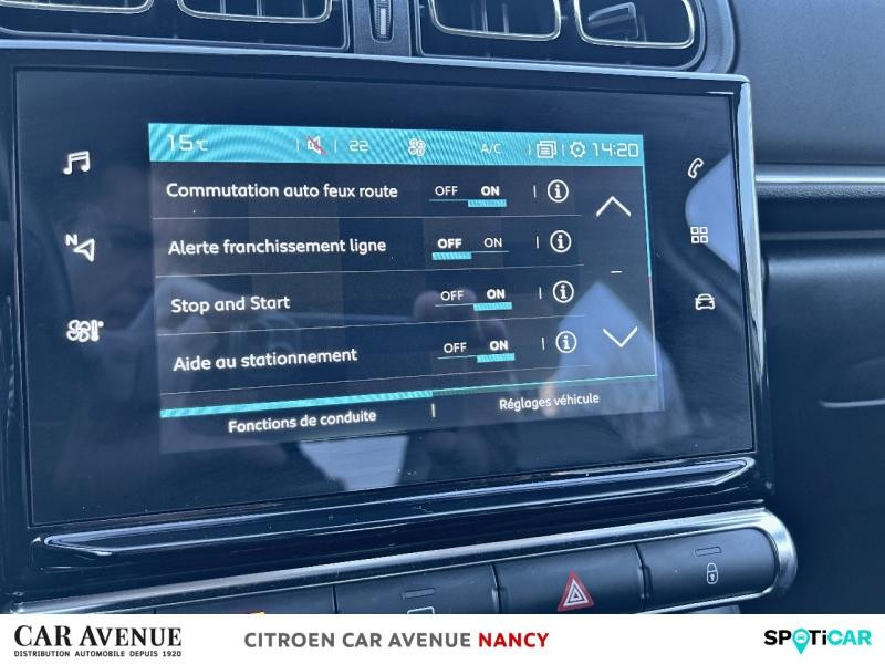 Occasion CITROEN C3 1.2 PureTech 110ch S&S Saint James 121g 2021 Sable (N) - Blanc Opale 12990 € à Nancy