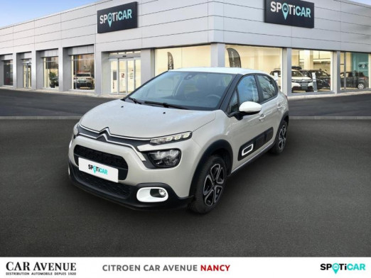 Occasion CITROEN C3 1.2 PureTech 83ch S&S Feel Pack 2020 Sable (N) - Blanc Opale 10 990 € à Nancy