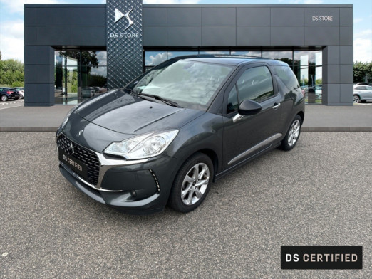 Occasion DS DS 3 PureTech 110ch So Chic S&S 2016 Gris Shark (N)  - Toit Noir Onyx 8 900 € à Nancy